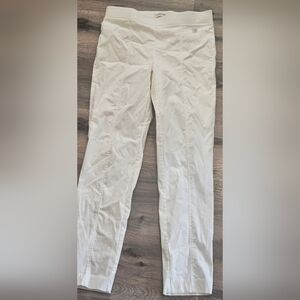 Calvin Klein White Straight Leg Pants